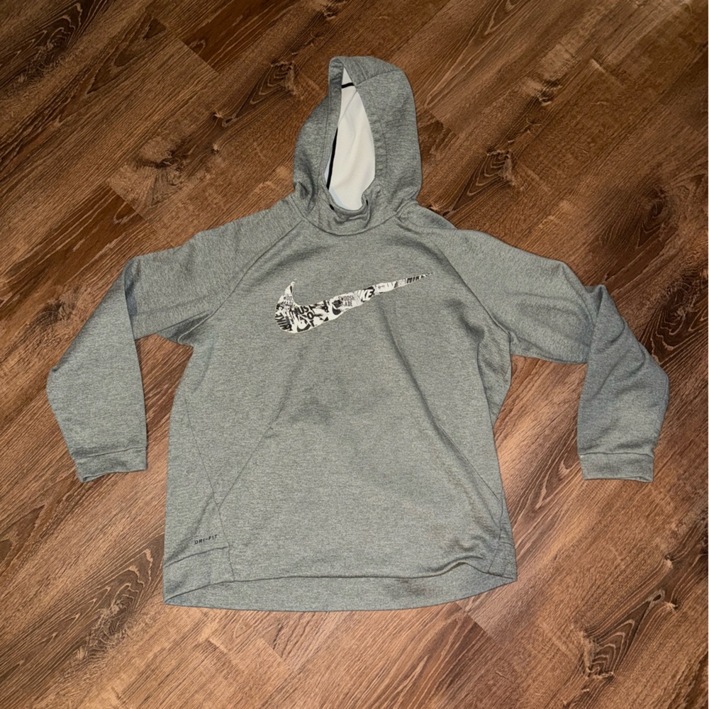 Nike Gray Hoodie Sweater